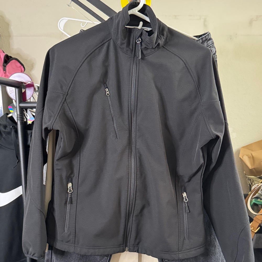 Port Authority Men's Black Windbreaker Jacket